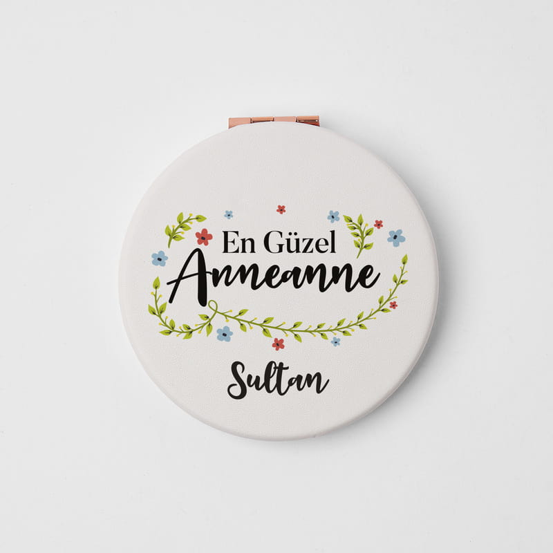 ANNE Serisi Kişiye Özel Makyaj Aynası - Tasarım Seçenekli