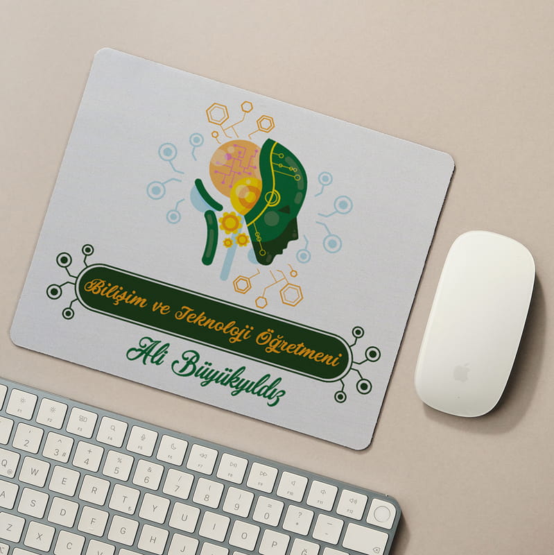 Bilgisayar Öğretmenlerine Öğretmenler Günü Hediyesi Mousepad