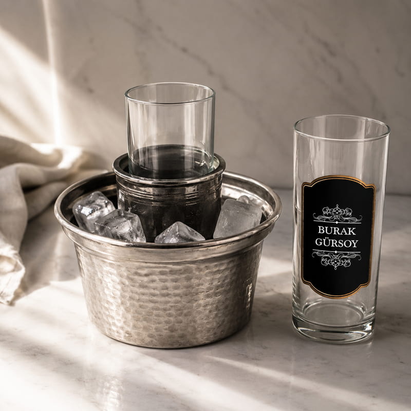 Erkeğe Hediye Rakı Seti Özel Hediye Kutusu