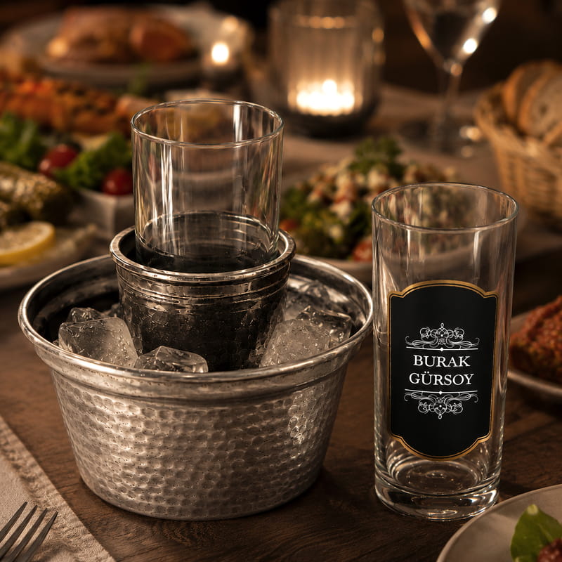 Erkeğe Hediye Rakı Seti Özel Hediye Kutusu