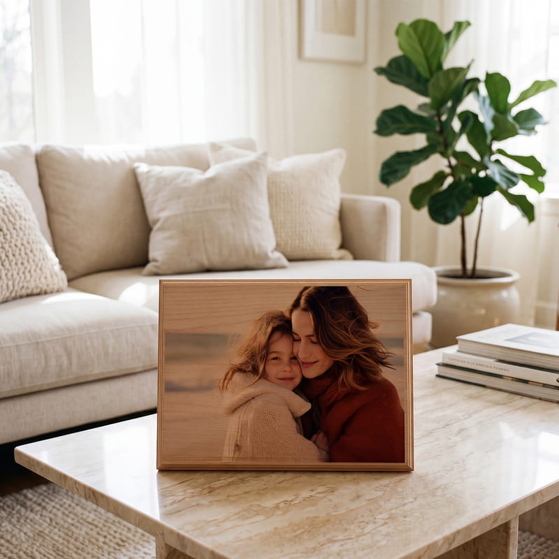 Fotoğraf Baskılı Ahşap Tablo - 22x30 cm