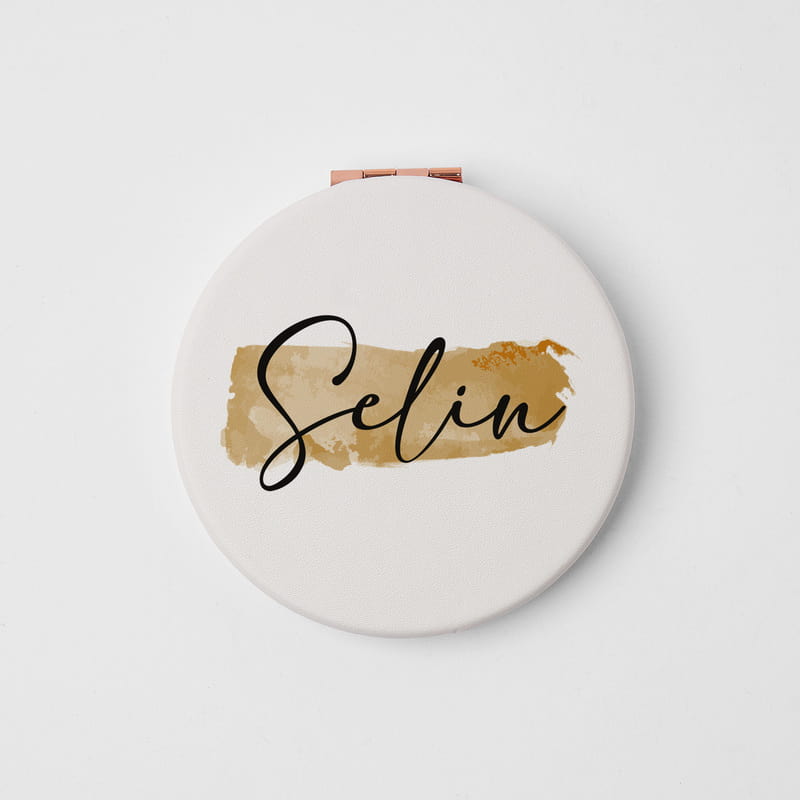 İsme Özel Makyaj Aynası - 6 Tasarım Seçeneği