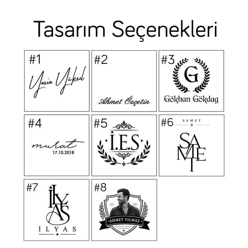 Kişiye Özel Tasarım Seçenekli Metal Çakmak