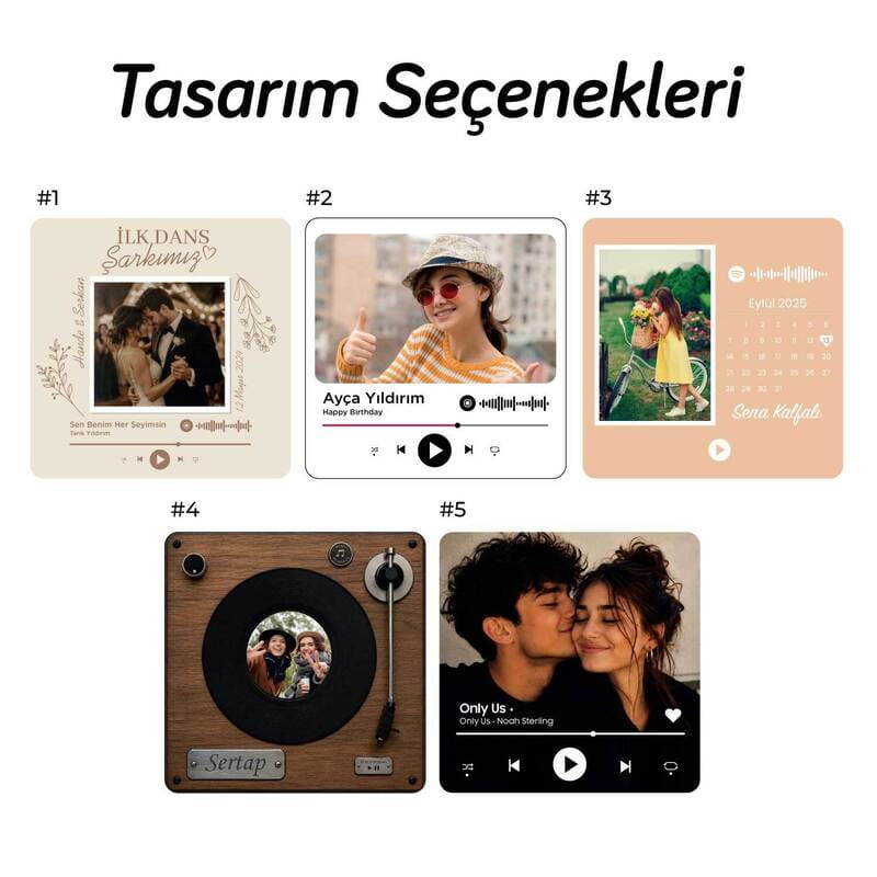 Müzik Çalar Tasarımlı Sihirli Magnet - Hoparlör & Ses Kayıt Özellikli