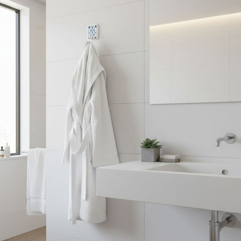 Özelleştirilebilir 3’lü Büyük Boy Banyo Havlu Askısı Seti