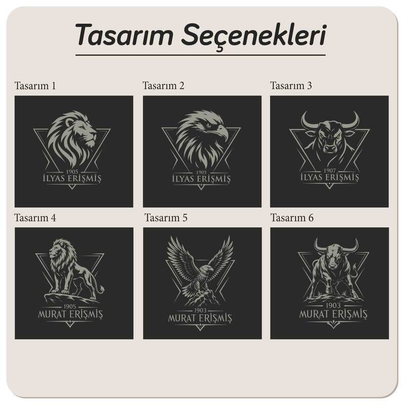 Taraftar Serisi İsme Özel Erkek Deri Cüzdanı
