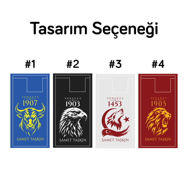 Taraftar Serisi İsme Özel Metal Çakmak - Tasarım Seçenekli