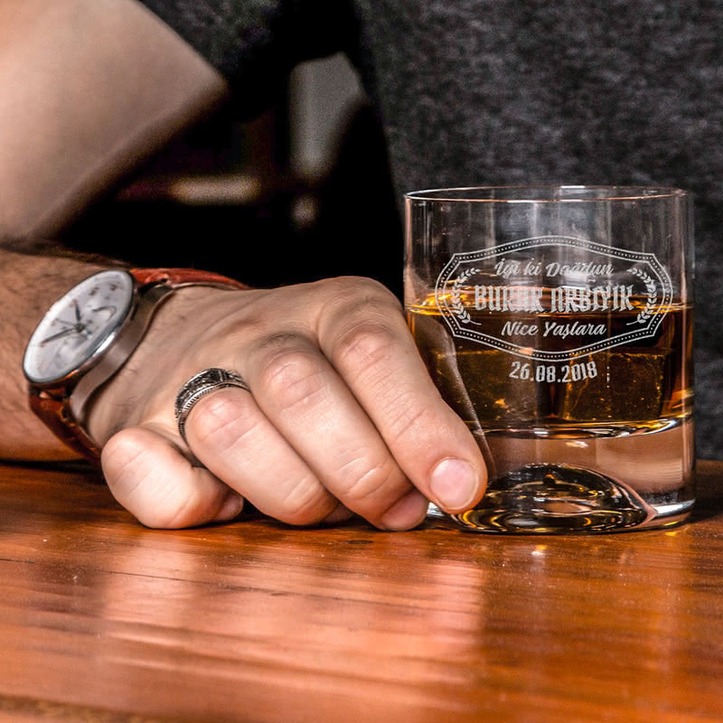 Arkadaşa Doğum Günü Hediyesi Viski Kadeh Seti