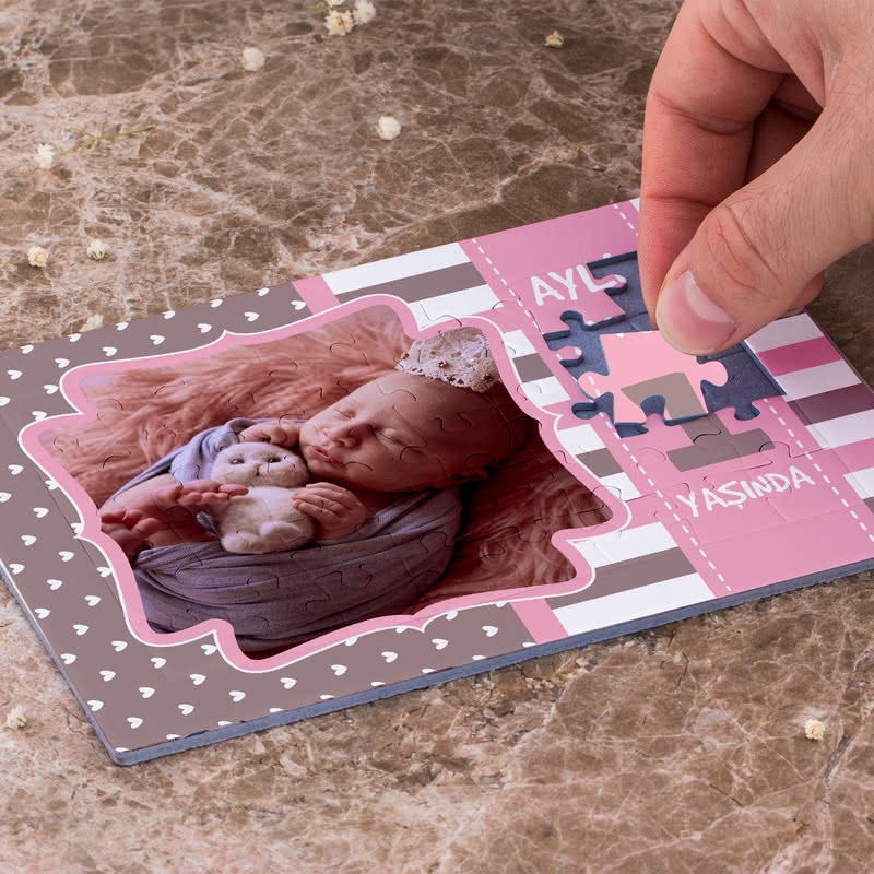 Çocuklara Doğum Günü Hediyesi A5 - 40 Parça Puzzle | Hediye Sepeti