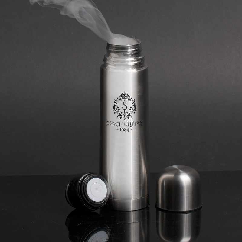 Erkek Arkadaşa Hediye Çelik Termos
