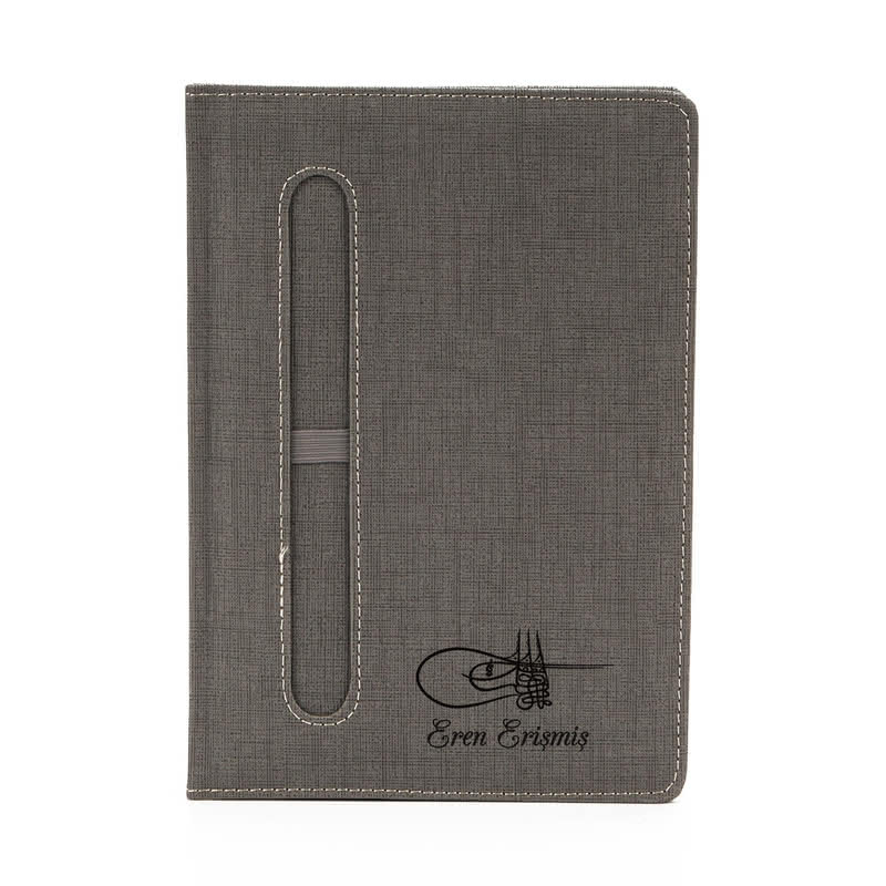 Fatih Sultan Mehmet Tuğralı Kenar Boyalı Not Defteri