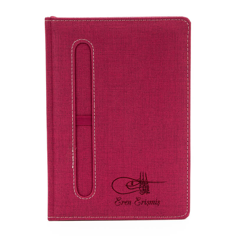 Fatih Sultan Mehmet Tuğralı Kenar Boyalı Not Defteri