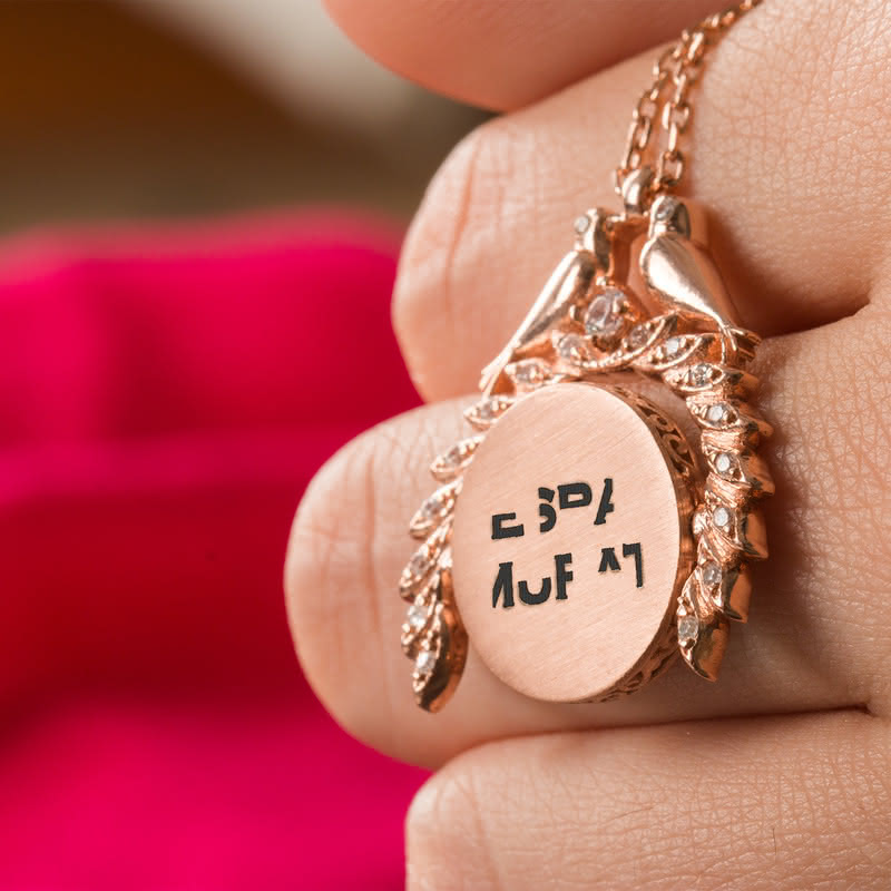 İsim Yazılı Sihirli Gümüş Kolye