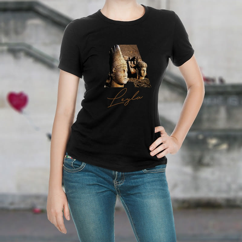 İsme Özel Adıyaman Tasarımlı Baskılı Tişört