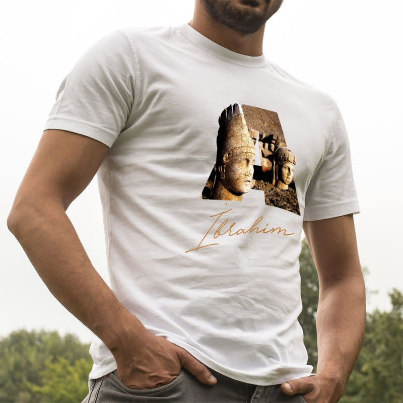 İsme Özel Adıyaman Tasarımlı Baskılı Tişört