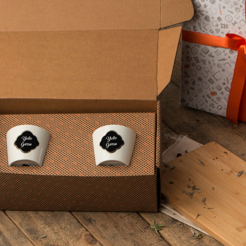 İsme Özel Kahve Fincanı Seti