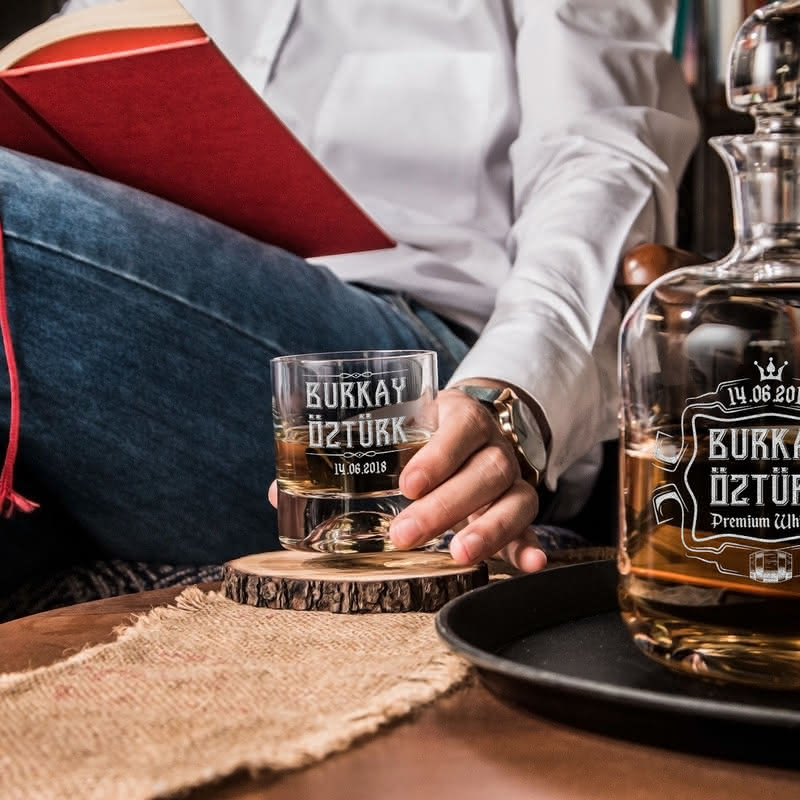 İsme Özel Nashville Viski Seti