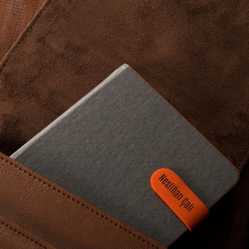 İsme Özel Renkli Not Defteri