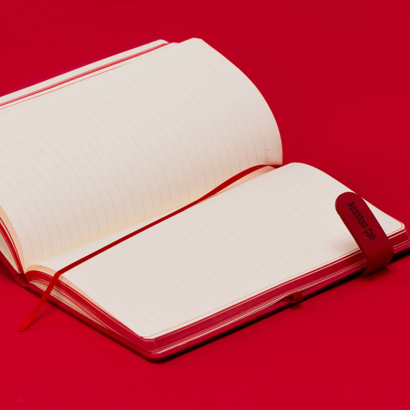 İsme Özel Renkli Not Defteri