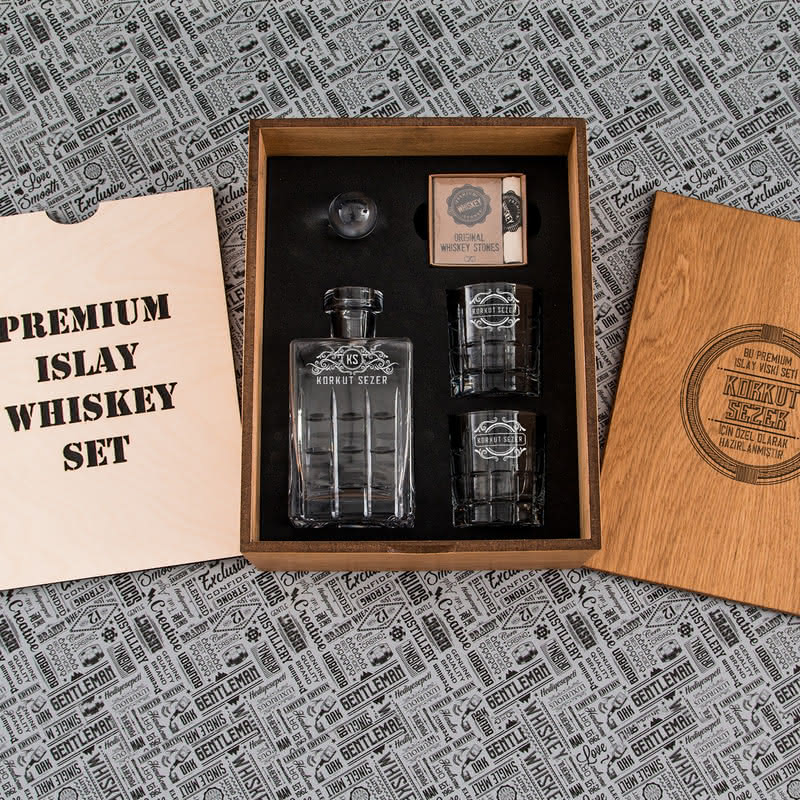 Kişiye Özel Islay Viski Seti