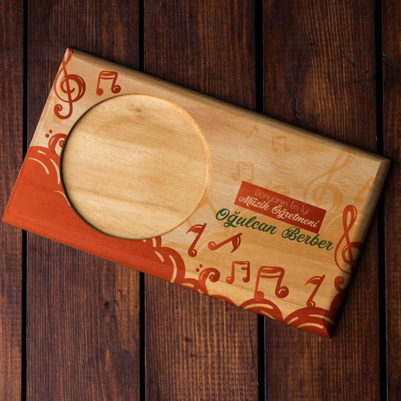 Müzik Öğretmenine Hediye Kupa Sunum Seti