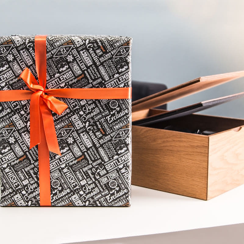 Retro Tasarımlı Kişiye Özel Highland Viski Seti