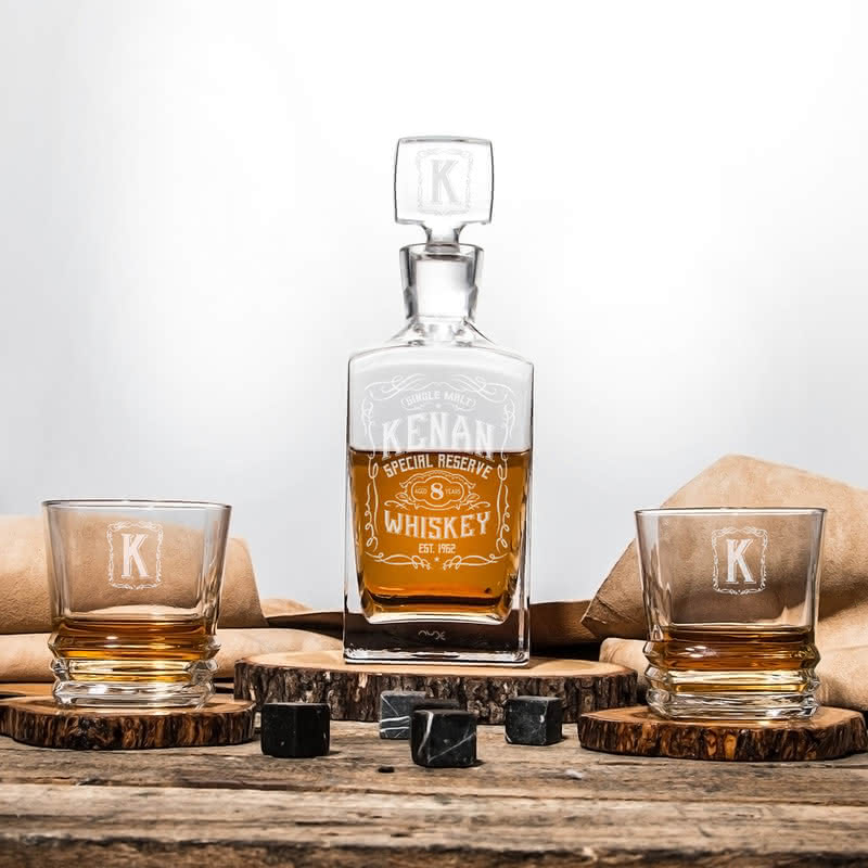 Retro Tasarımlı Speyside Viski Seti