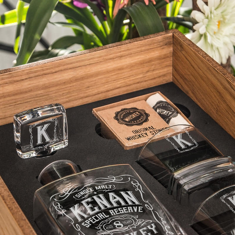 Retro Tasarımlı Speyside Viski Seti