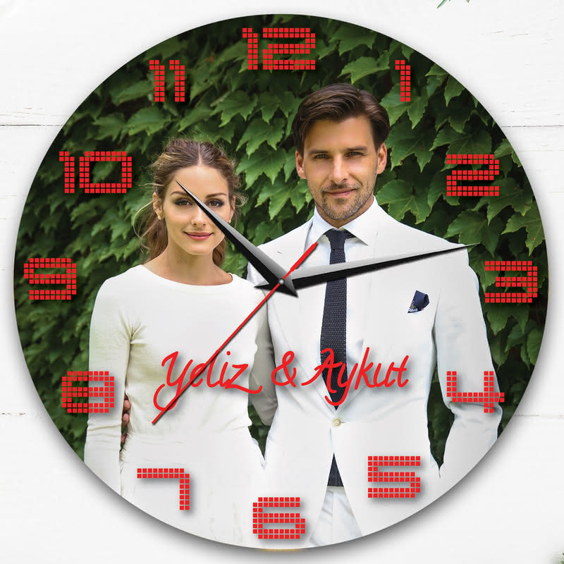 Sevgiliye Duvar Saati Hediyesi