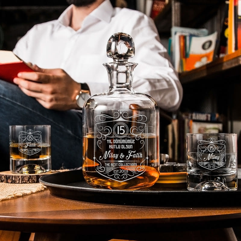 Yıl Dönümü Hediyesi Nashville Viski Seti