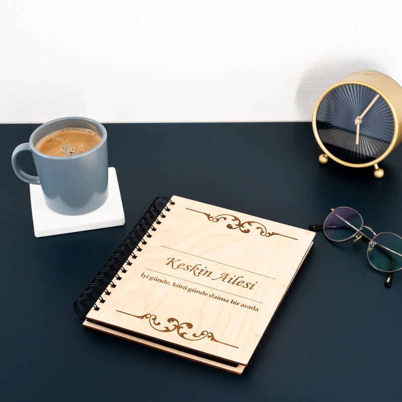 Ahşap Kapaklı Aile Albümü