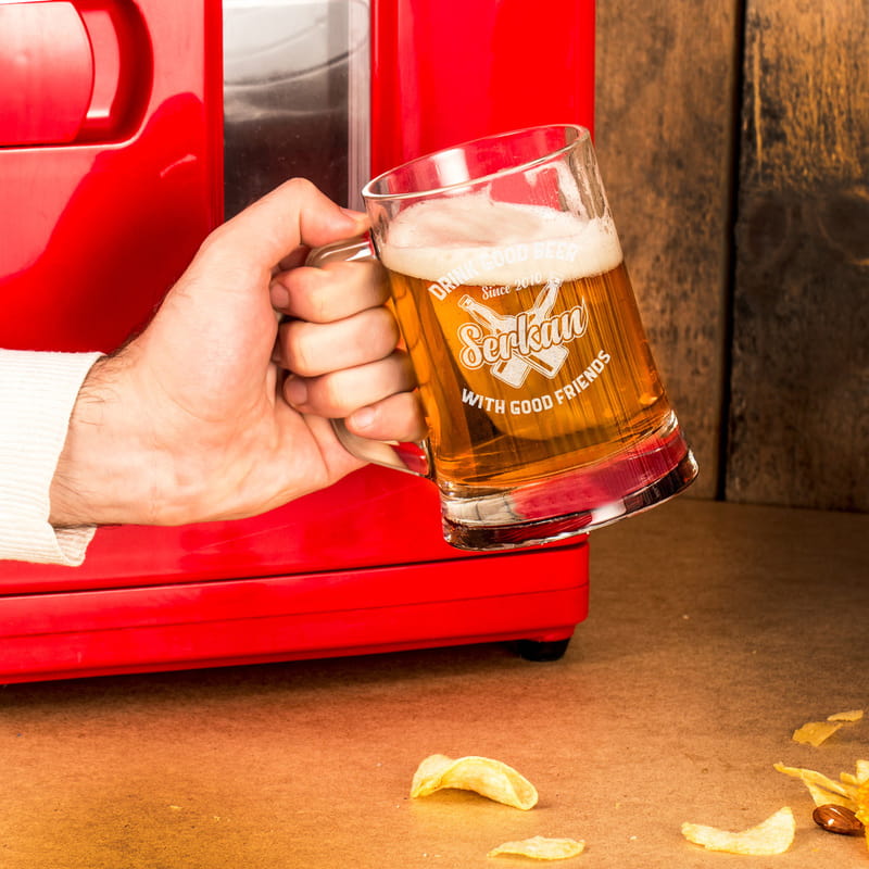 Arkadaşa Doğum Günü Hediyesi Bira Bardağı