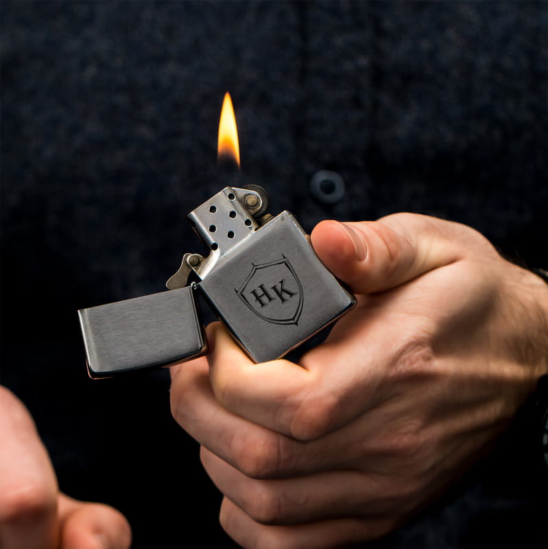 Arma Desenli Orijinal Zippo Çakmak