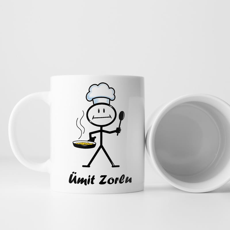 Yemek Yapmayı Severlere Kahve Kupası
