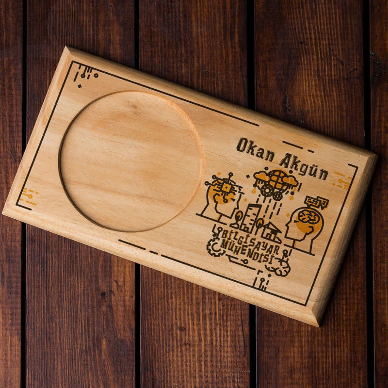 Bilgisayar Mühendislerine Hediye Kişiye Özel Kupa Sunum Seti