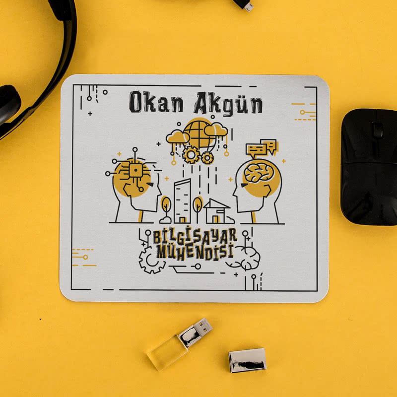 Bilgisayar Mühendislerine Özel Tasarımlı Hediye Mousepad