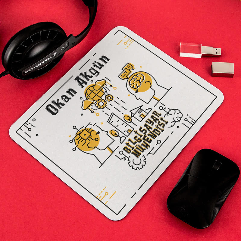 Bilgisayar Mühendislerine Özel Tasarımlı Hediye Mousepad