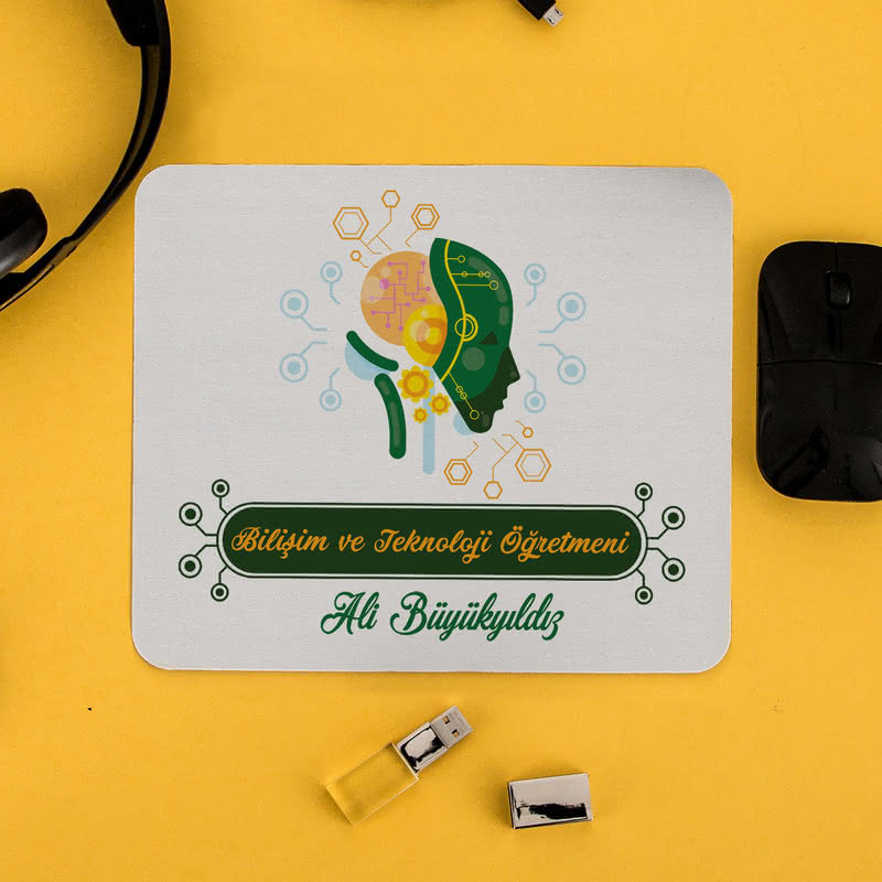 Bilgisayar Öğretmenlerine Öğretmenler Günü Hediyesi Mousepad