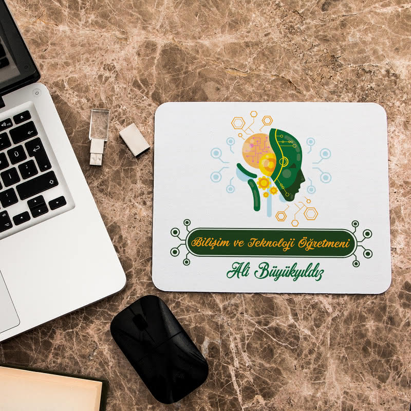 Bilgisayar Öğretmenlerine Öğretmenler Günü Hediyesi Mousepad