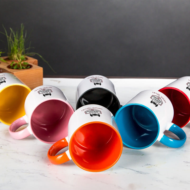 Diş Hekimlerine Hediye Esprili Renkli Kahve Kupası