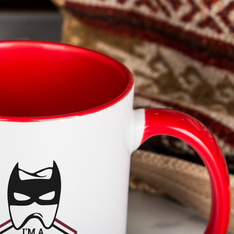 Diş Hekimlerine Hediye Esprili Renkli Kahve Kupası