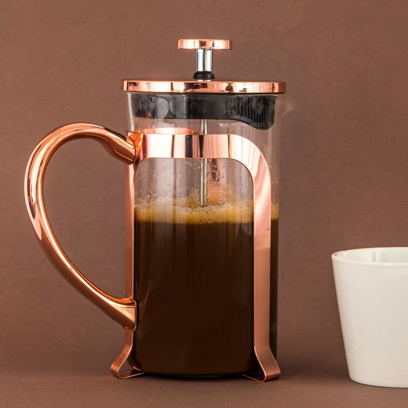 Rose Kahve French Press Hediye Sepeti
