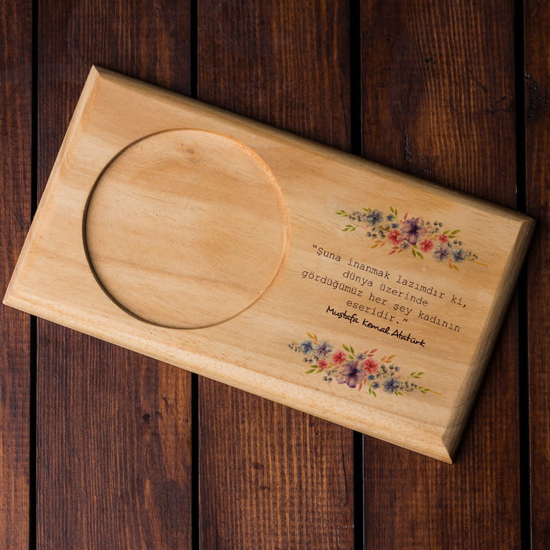 Kadınlara Hediye Motivasyon Mesajlı Kupa Sunum Seti