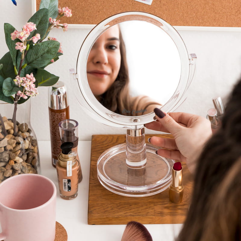 Kişiye Özel 5X Yakınlaşma Özellikli Makyaj Aynası