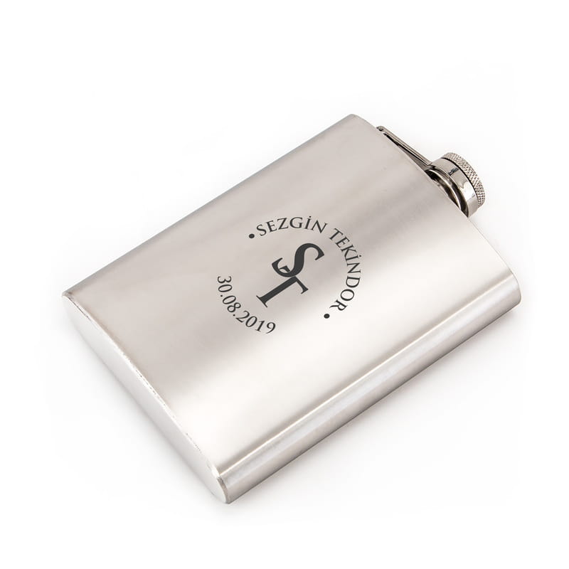 Kişiye Özel İsim Logolu Paslanmaz Çelik Matara