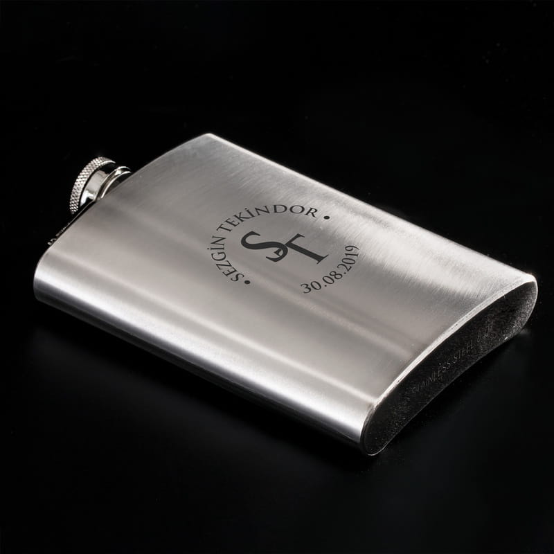 Kişiye Özel İsim Logolu Paslanmaz Çelik Matara