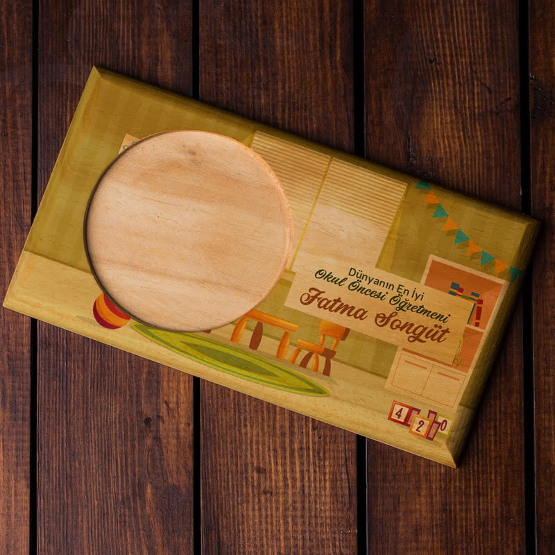 Okul Öncesi Öğretmenine Hediye Kupa Sunum Seti