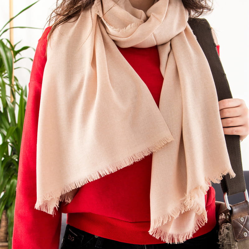 Özel Dokulu Renkli Şal