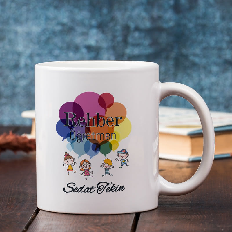 Rehber Öğretmenlere Özel Tasarım Kupa Sunum Seti