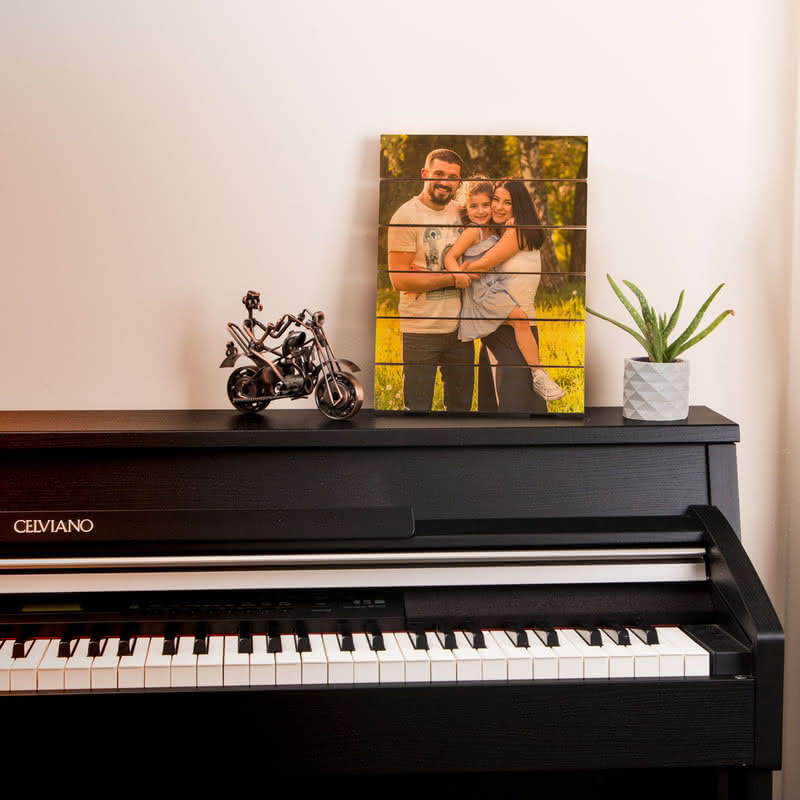 Sevgiliye Hediye Fotoğraf Baskılı Ahşap Palet Tablo